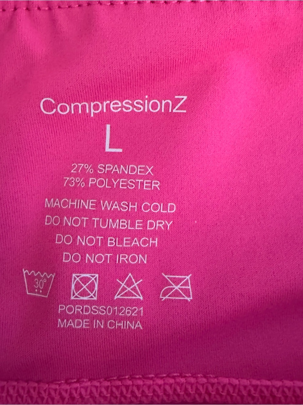 CompressionZ Performance Compression leggings Pink - Picture 5 of 5